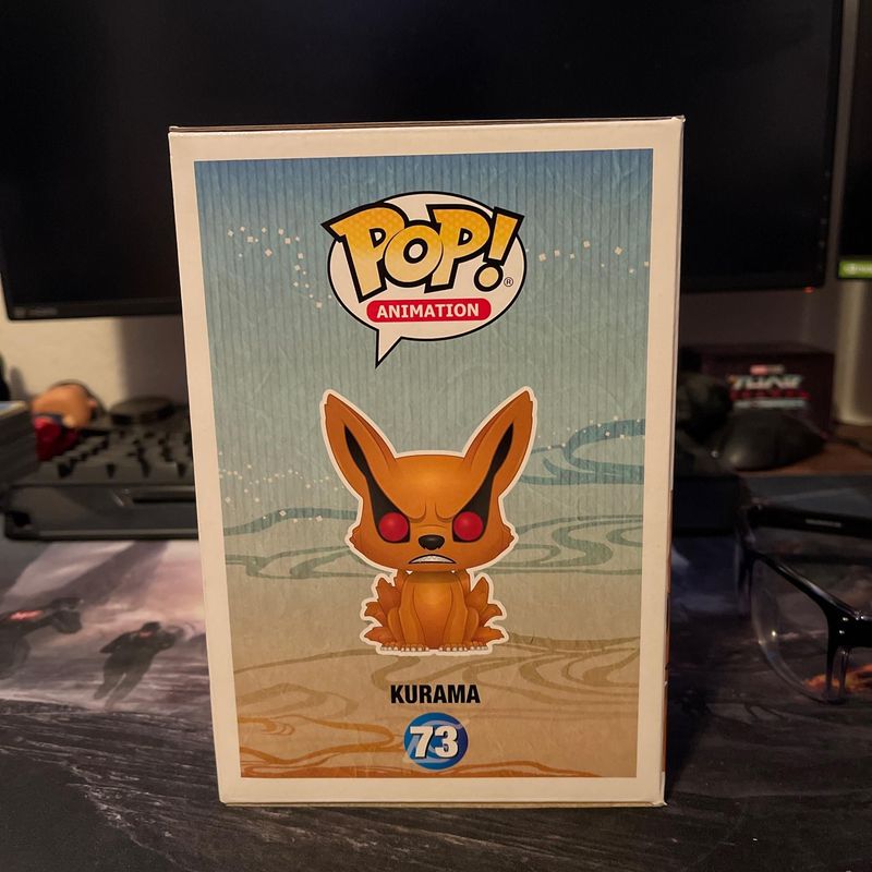 Verified Kurama (Flocked) Funko Pop 