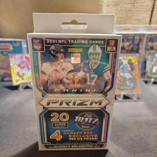 2021 Panini Prizm Football Hanger Box Red Ice