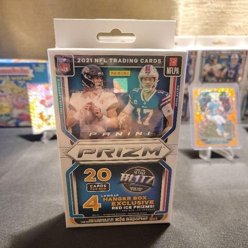 2021 Panini Prizm Football Hanger Box (Red Ice Prizms!)