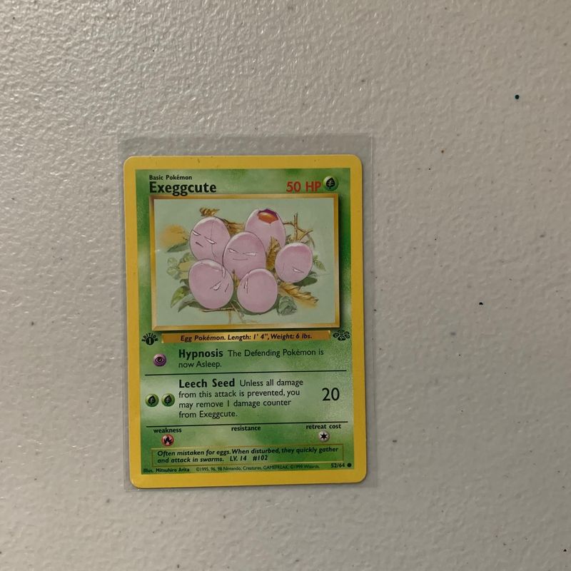 Verified Exeggcute Jungle St Edition By Pokemon Cards Whatnot