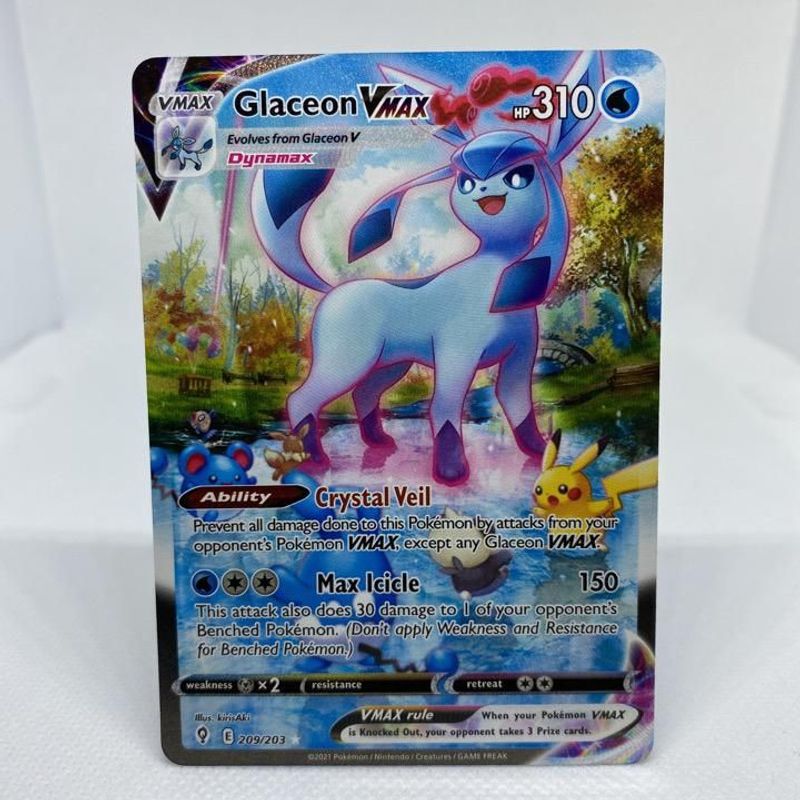 Verified Glaceon Vmax (Full Art) - Evolving Skies by Pokemon Cards ...