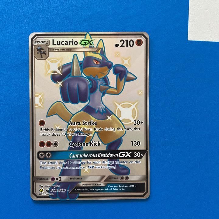 Verified Lucario Gx Shiny Vault Pokemon Cards Whatnot