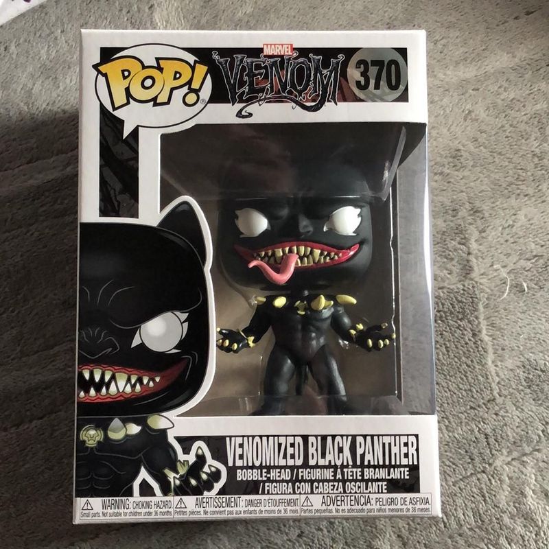 venomized black panther pop