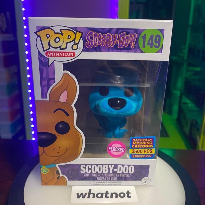 scooby doo flocked pop