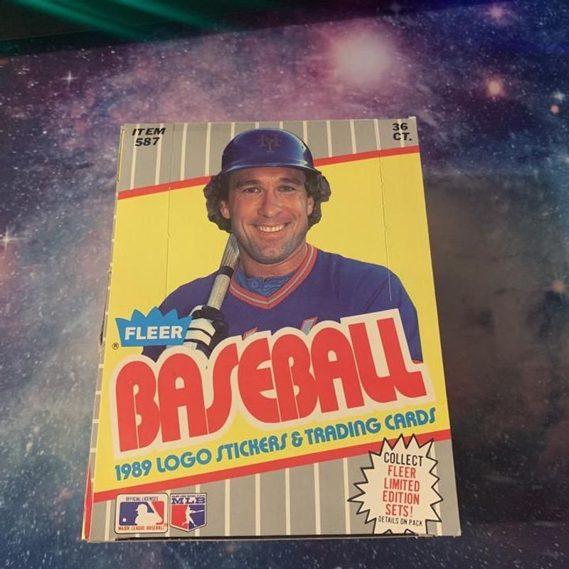 1989 Fleer Baseball Wax Box