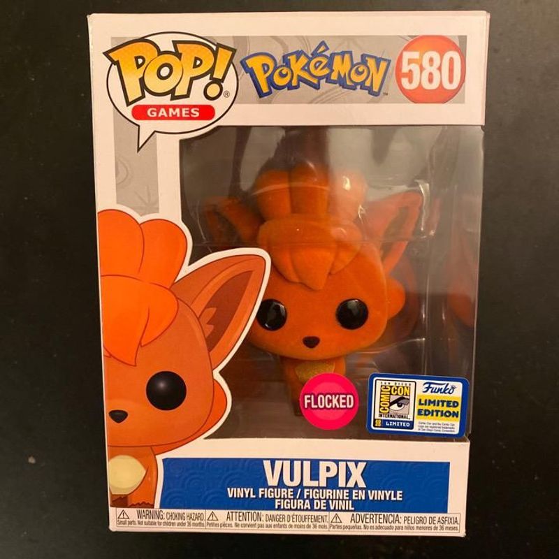 vulpix pop figure