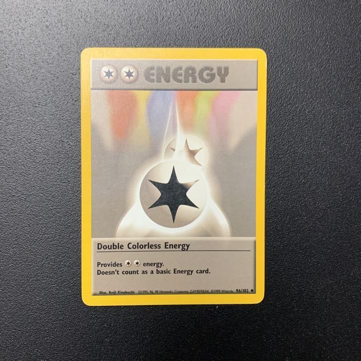 Verified Double Colorless Energy Base by Pokemon Cards Whatnot