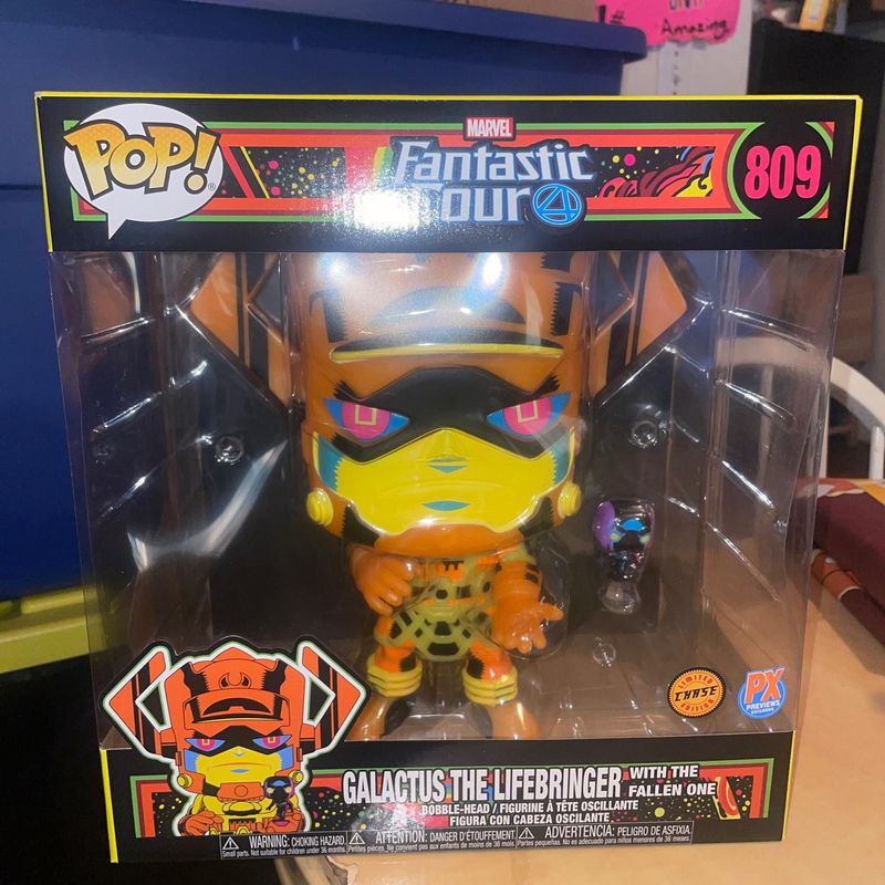 Verified Galactus With Silver Surfer Chase Jumbo By Funko Pop Whatnot 