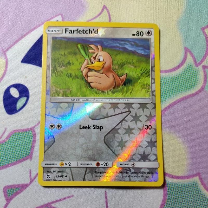 Pokemon Farfetch'd 45/68 Uncommon - Near Mint Condition - Hidden