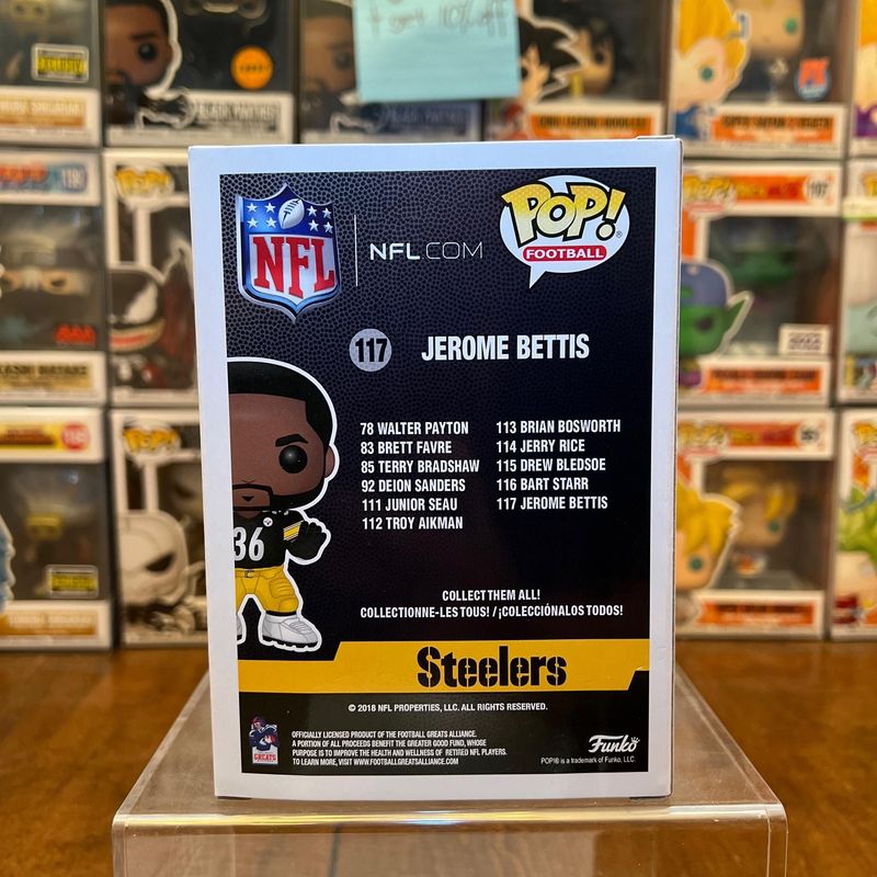 Verified Jerome Bettis by Funko Pop!