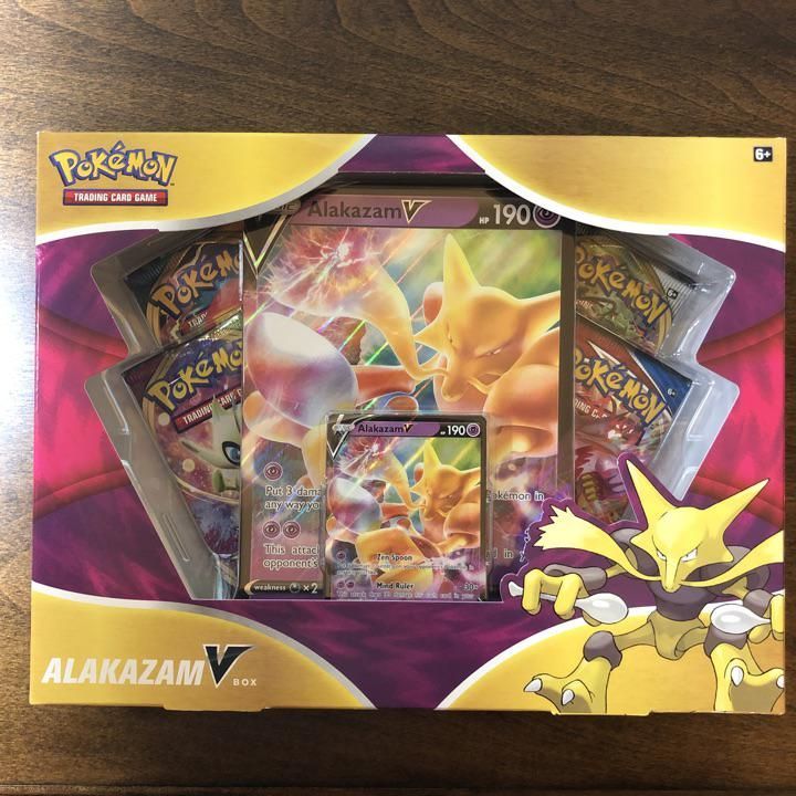 Verified Alakazam V Box Pokemon Cards Whatnot