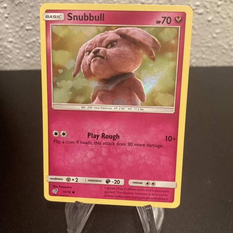 Verified Snubbull Detective Pikachu Pokemon Cards Whatnot 4453