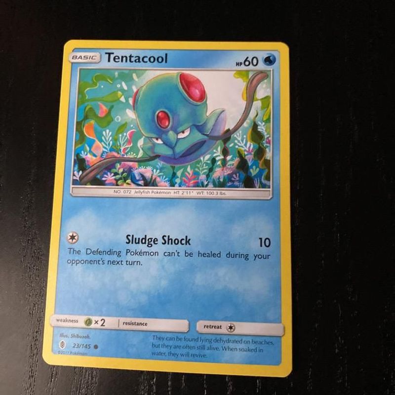 Verified Tentacool Guardians Rising Pokemon Cards Whatnot