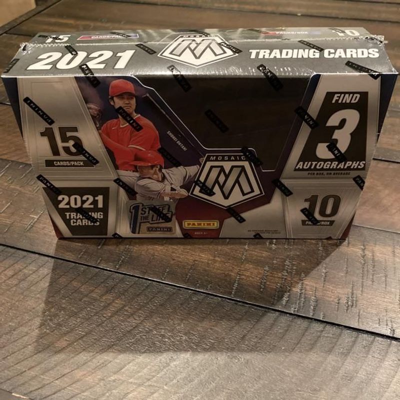 2021 Panini Mosaic Baseball Hobby Box