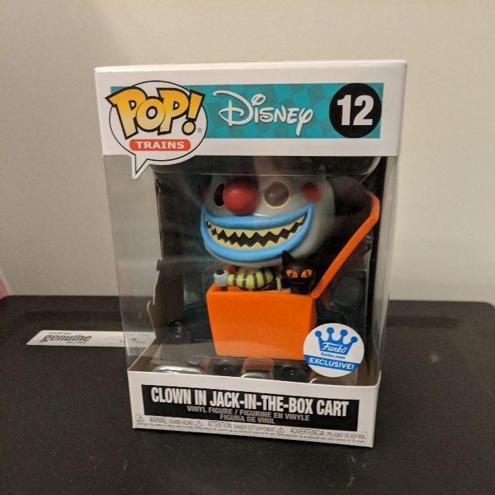 clown in cart funko