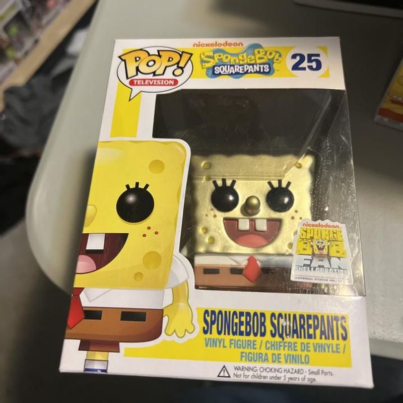 Verified Spongebob Squarepants (Metallic) Funko Pop! | Whatnot