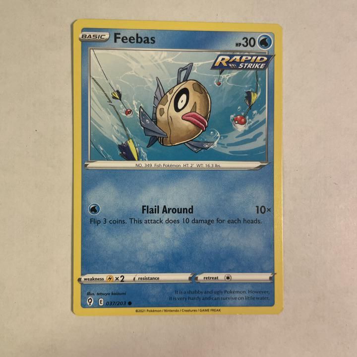 Verified Feebas Evolving Skies Pokemon Cards Whatnot