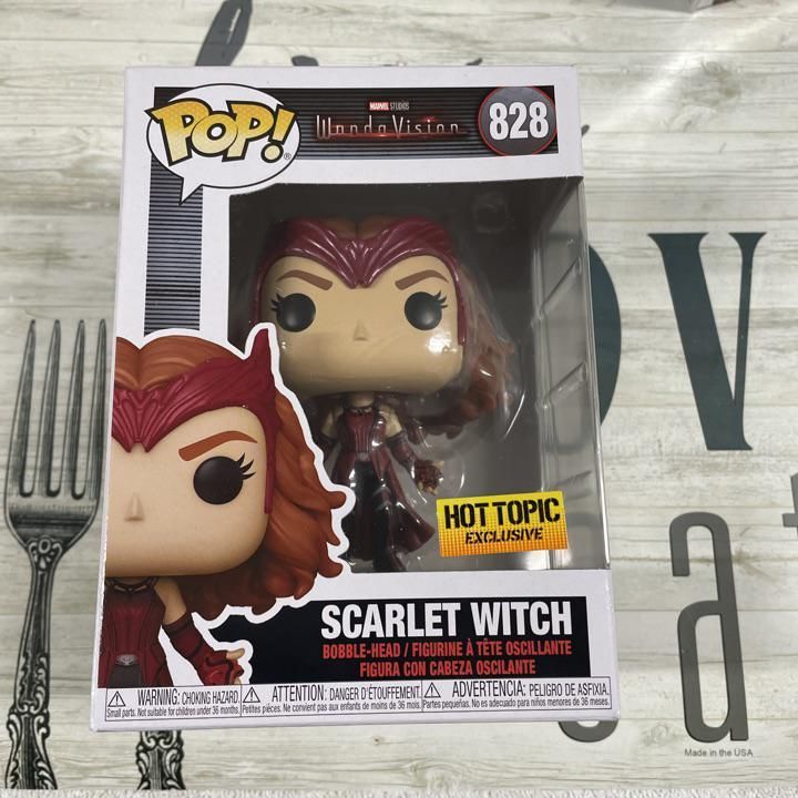 scarlet witch levitating funko pop