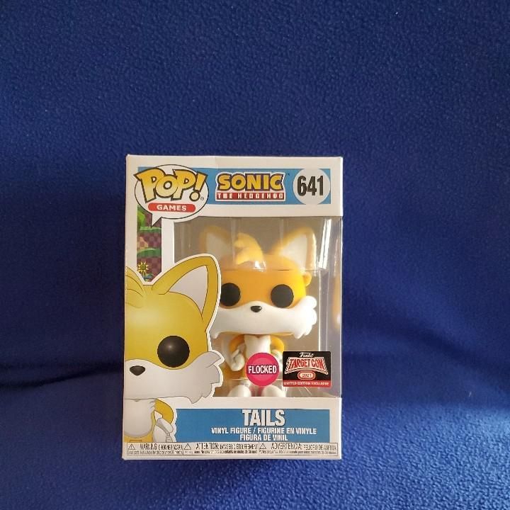 target flocked tails