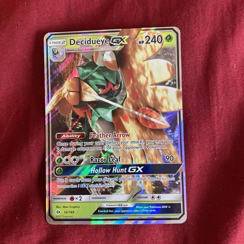 Verified Decidueye Gx Sun Moon Pokemon Cards Whatnot