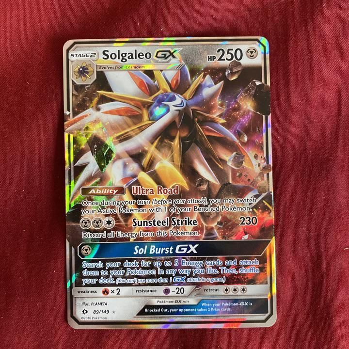 Verified Solgaleo Gx Sun Moon Pokemon Cards Whatnot