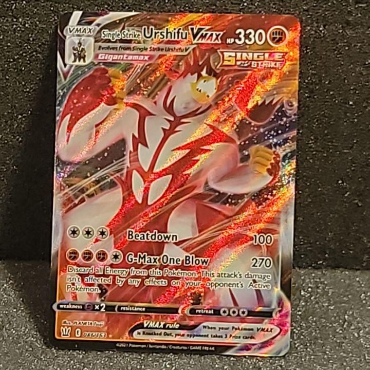 Verified Urshifu Single Strike Vmax Vmax Climax by Pokemon Cards