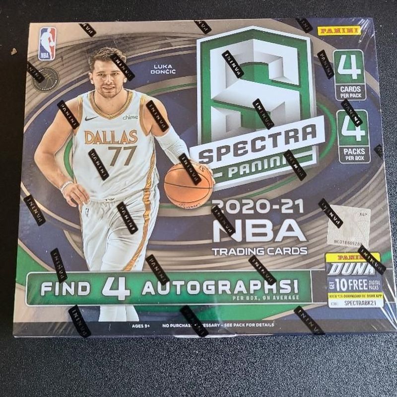 2020-21 Panini Spectra Basketball Hobby Box