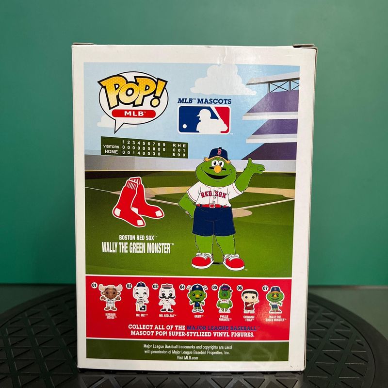 Funko MLB Boston Red Sox POP MLB Mascots Wally the Green Monster