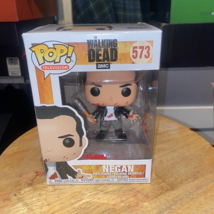 negan clean shaven pop