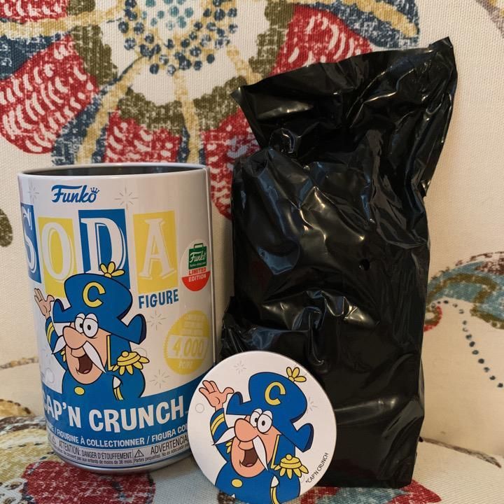 Verified Cap'n Crunch Funko Soda Figure 