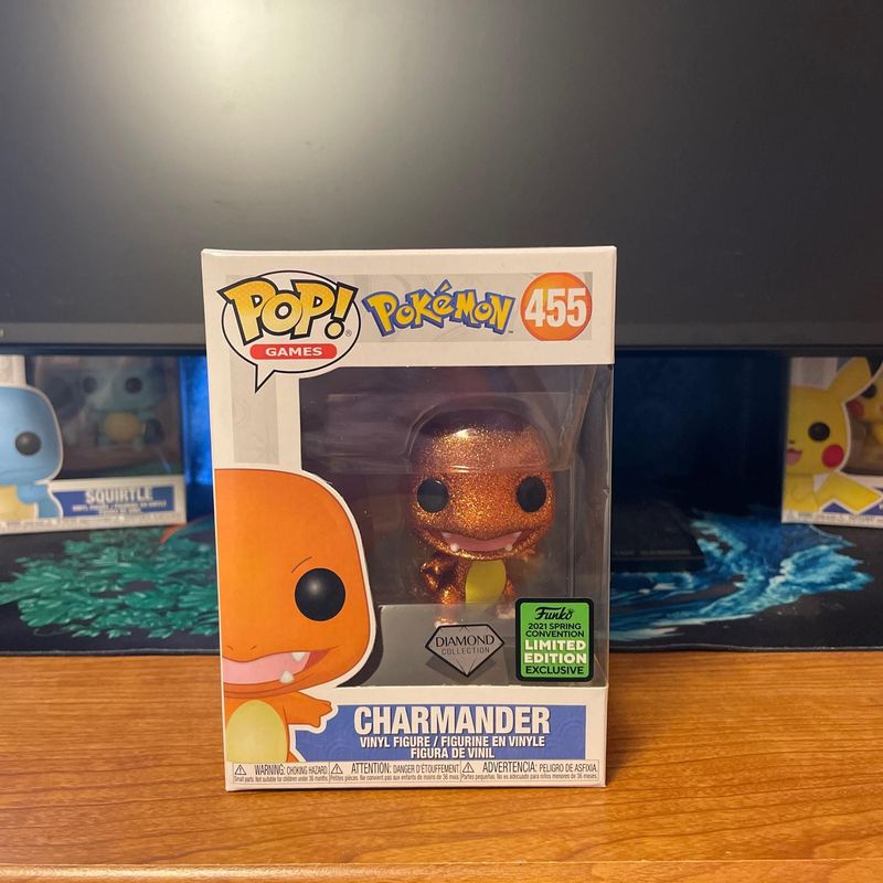 funko pop diamond charmander