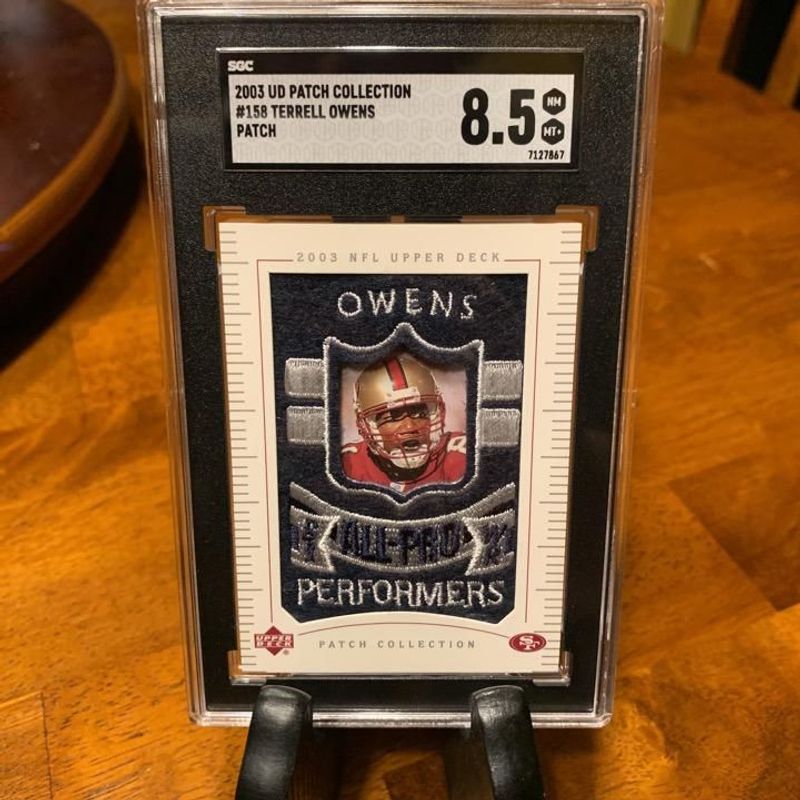 Terrell Owens - 2003 Upper Deck Patch Collection