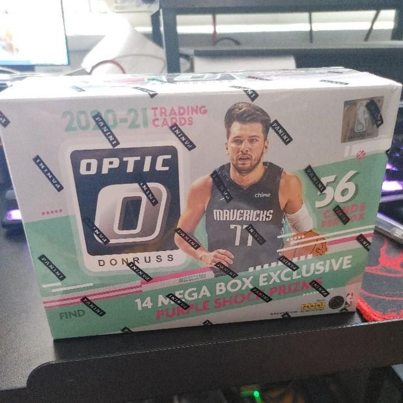 2020-21 Panini Donruss Optic Basketball Mega Box (Purple Prizm)