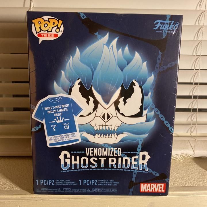 blue venomized ghost rider