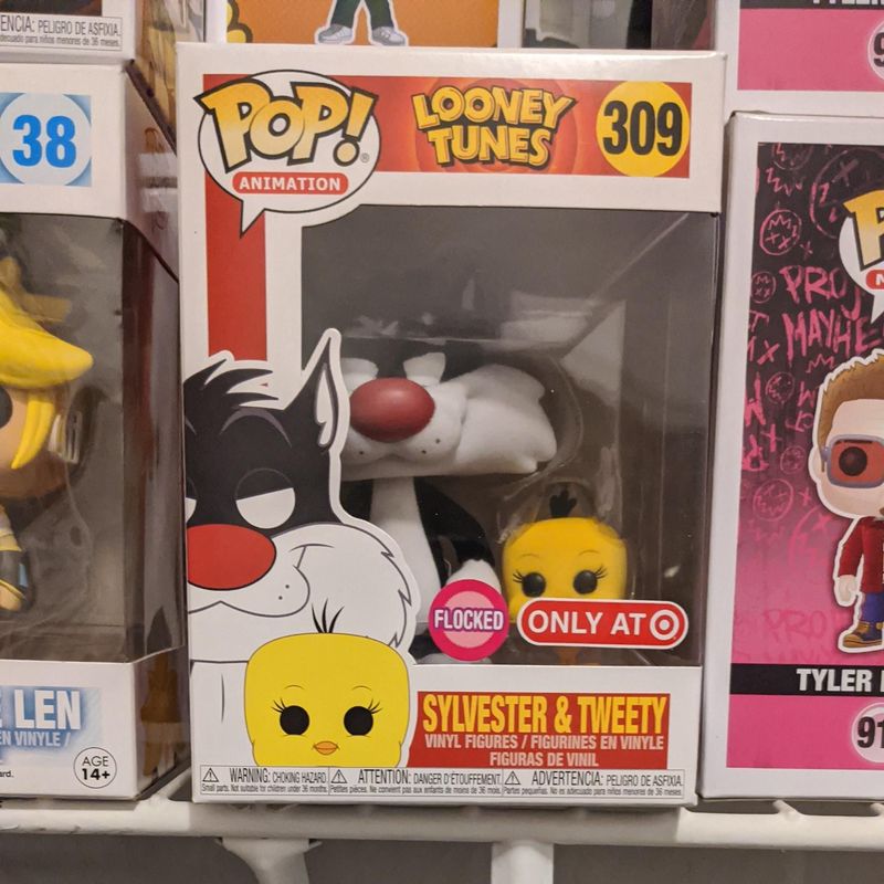 sylvester and tweety pop vinyl