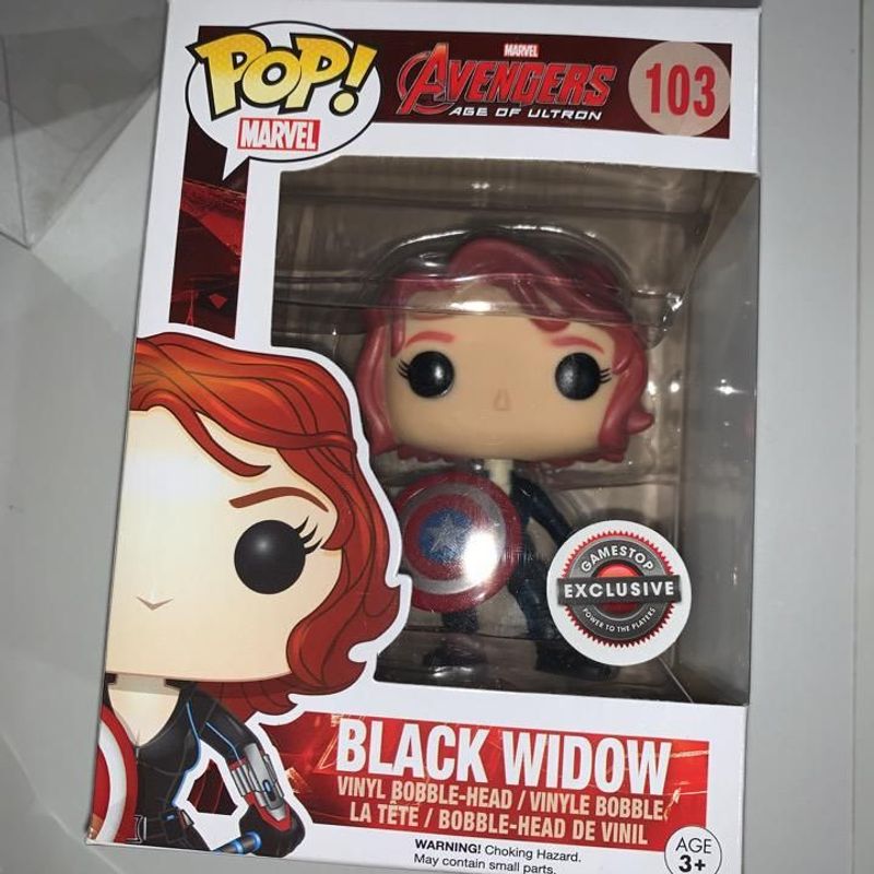 Black Widow (w/ Shield)