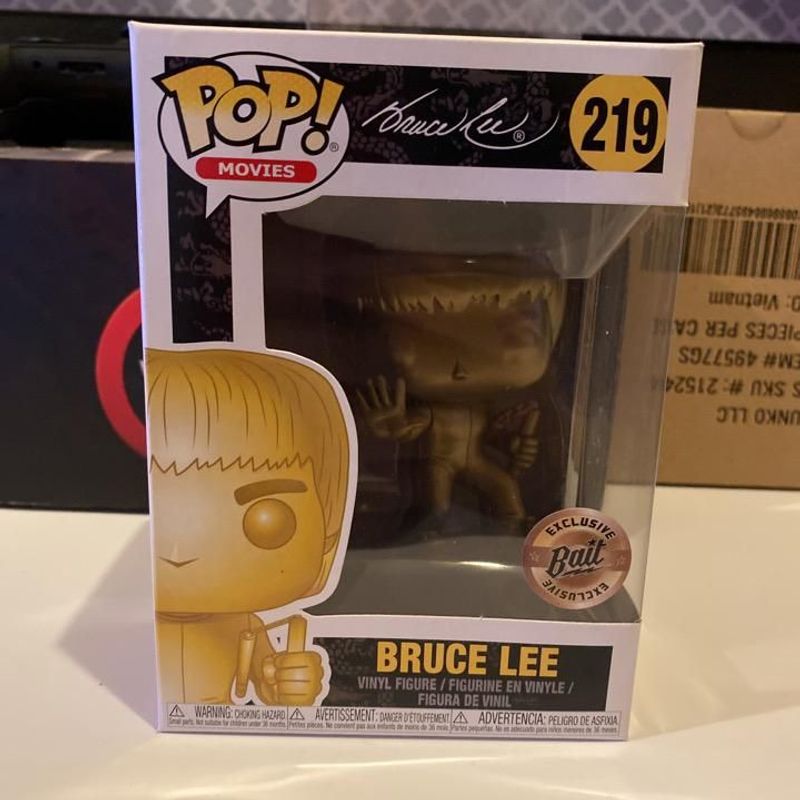 Verified Bruce Lee (Game Of Death) (Gold) by Funko Pop! | Whatnot