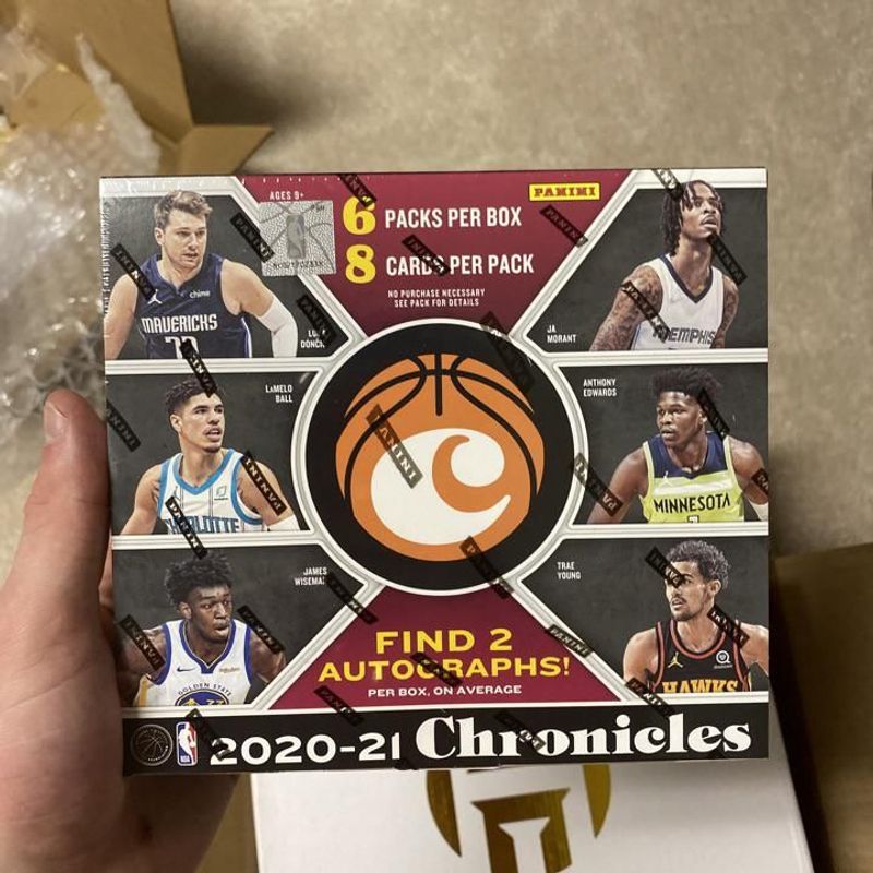 2020/21 Panini Chronicles Basketball Hobby Box
