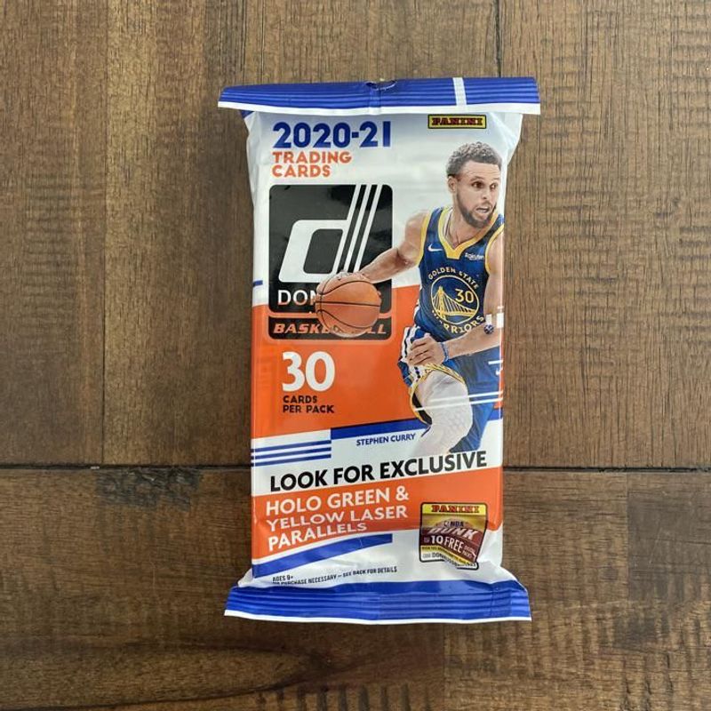 2020-21 Panini Donruss Basketball Fat Pack 30 Cards
