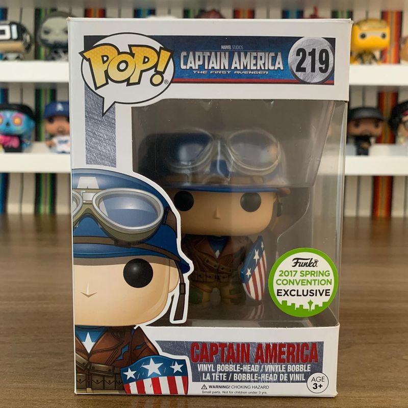 Verified Captain America (WWII) [Spring Convention] by Funko Pop