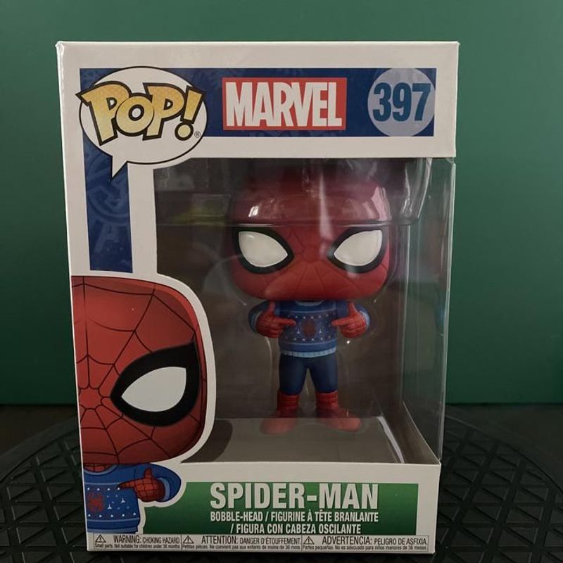 Verified Spider-Man (Ugly Sweater) by Funko Pop! | Whatnot