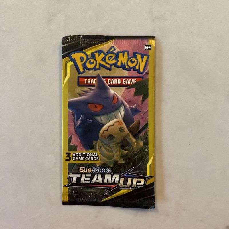 Sun & Moon - Team up 3 cards booster pack