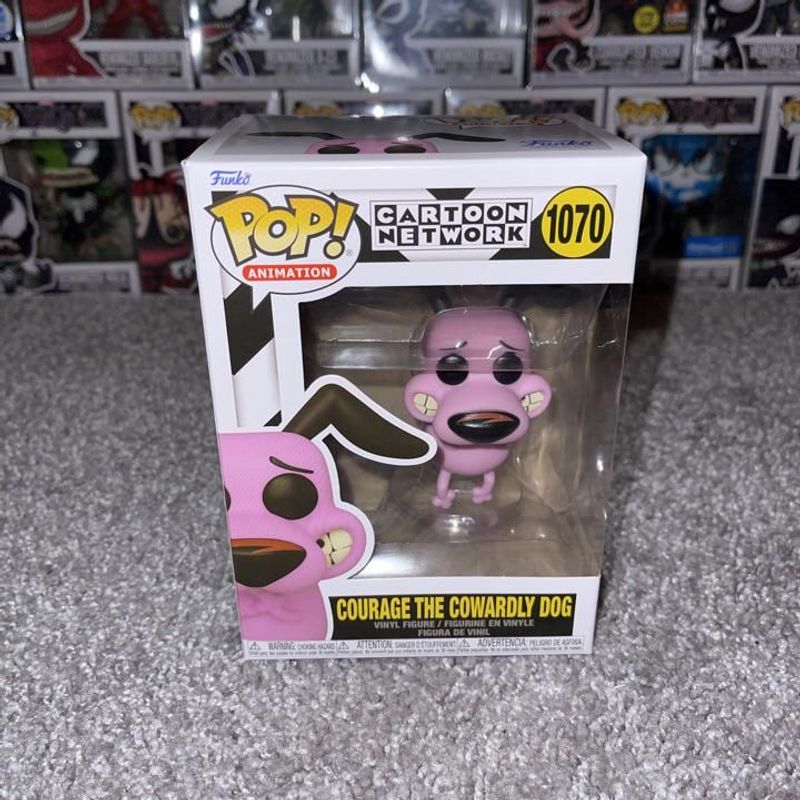 Verified Courage the Cowardly Dog Funko Pop! | Whatnot