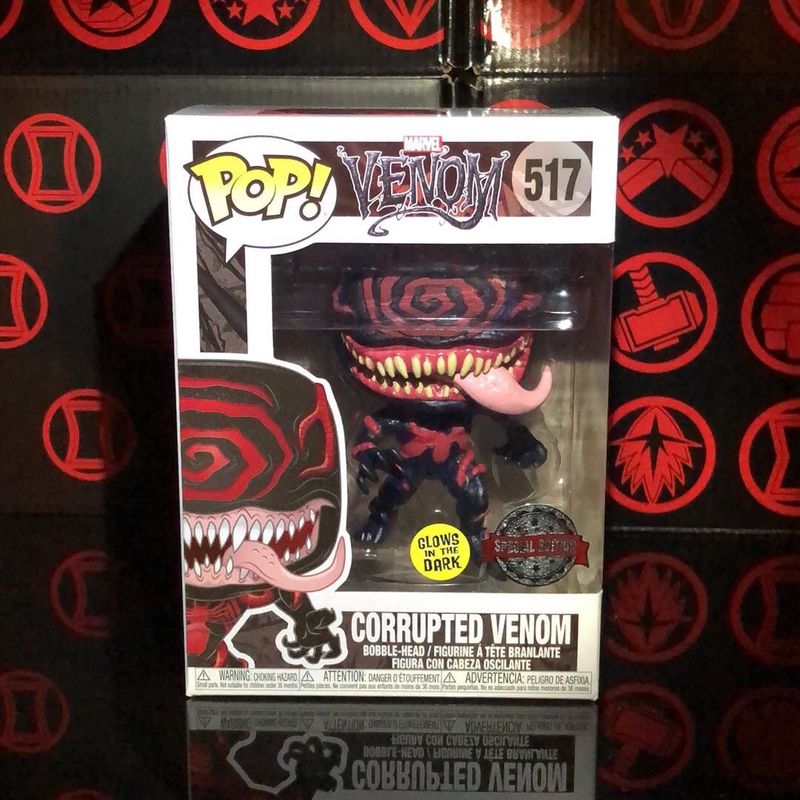 venom funko pop glow in the dark