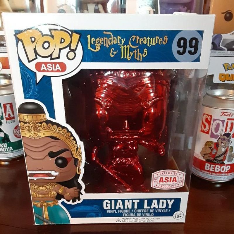 Giant Lady (Red Chrome)