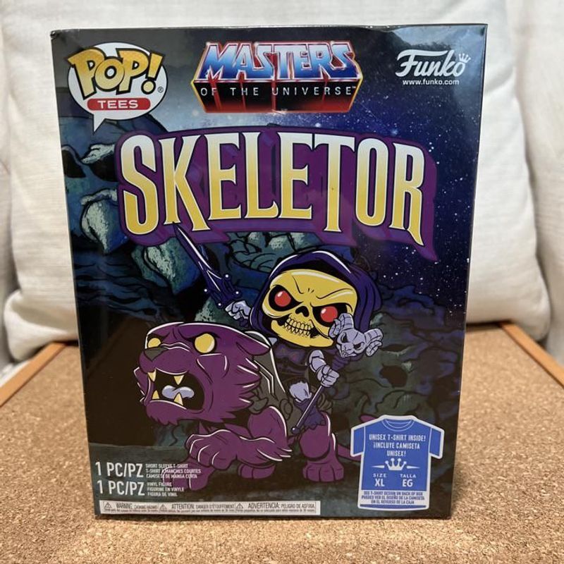 Skeletor T-shirt and Pop (Glow in The Dark)