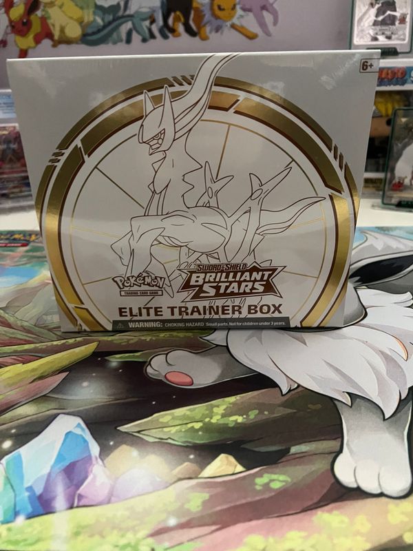 Verified Pokemon Tcg Brilliant Stars Elite Trainer Box (Pokemon Center