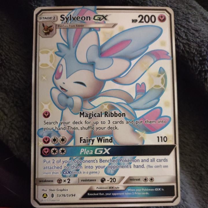 Verified Sylveon Gx Shiny Vault Pokemon Cards Whatnot