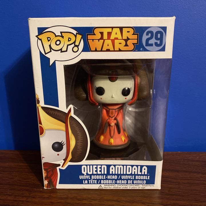 queen amidala pop funko