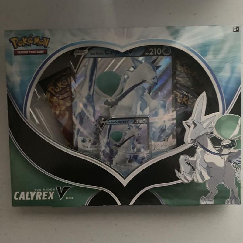 Ice Rider Calyrex V Box